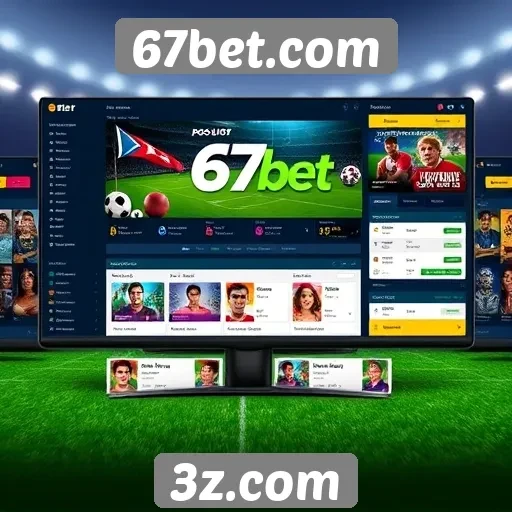Interface do usuário do 67bet.com